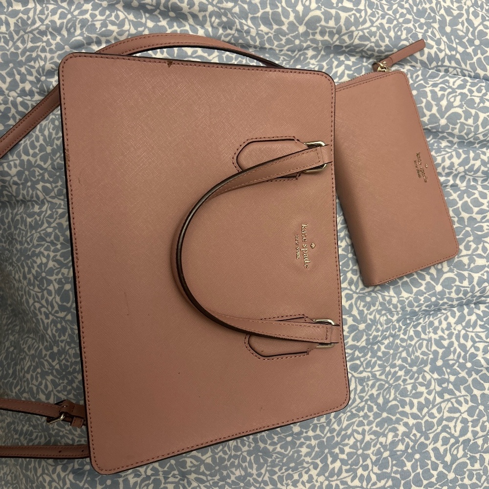 Kate Spade bag and matching wallet